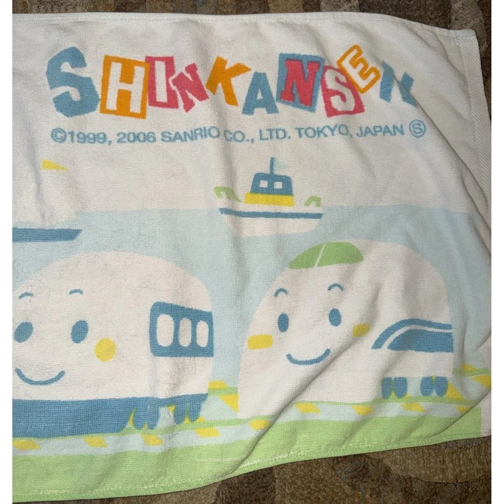 Sanrio shinkansen towel